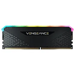 Memória Corsair Vengeance RGB RS 8GB DDR4 3200MHz Preto (CMG8GX4M1E3200C16)