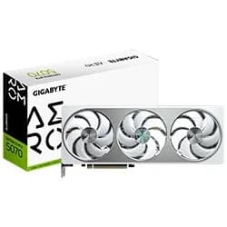 Placa de Vídeo Gigabyte Aero Oc 12GB GeForce RTX5070 GDDR7 - GV-N5070AERO OC-12GD
