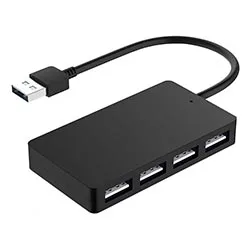 Hub USB 2.0 Satellite A-HUB13 4 Portas - Preto