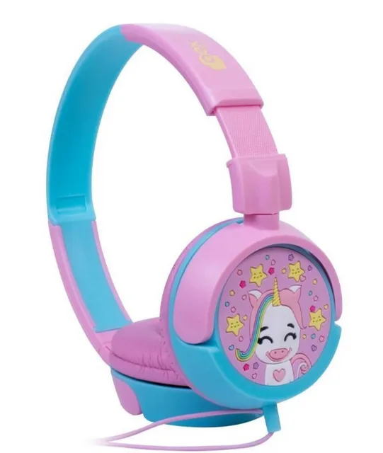 Oex Headphone Infantil Unicornio Hp304 Rosa/azul 48.7341
