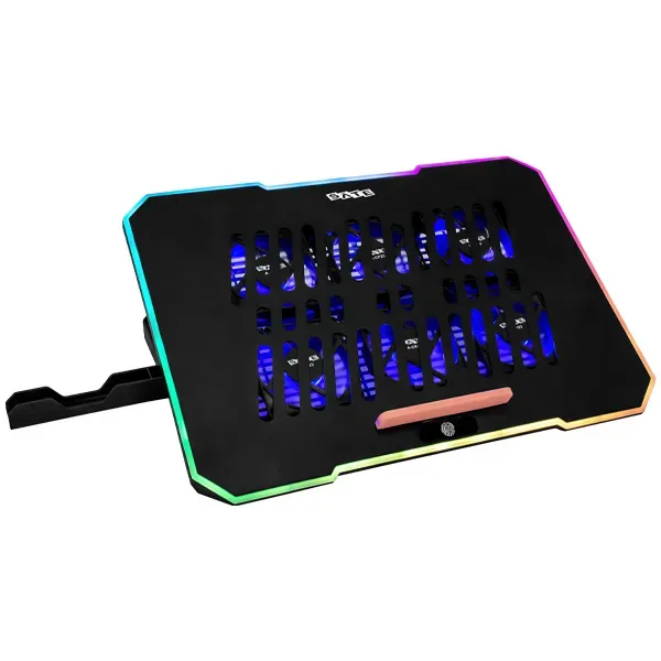 Suporte para Notebook Satellite A-cp23 com 2 USB e Cooler de 70 MM - Preto
