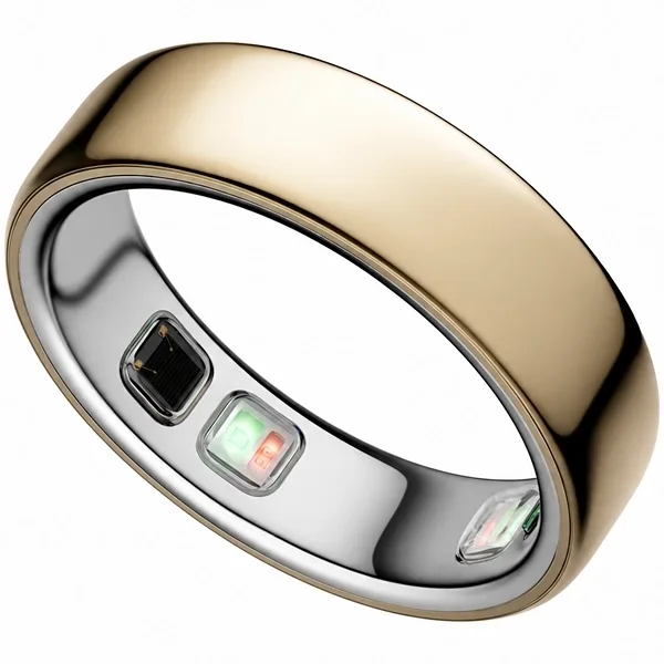 Anel Inteligente Oura Ring 5 JZ90-61616-06 Tamanho 6 com Bluetooth - Dourado