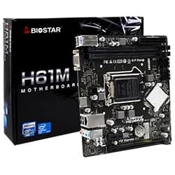 Placa Mãe Biostar H61MHV3 Socket Lga 1155 / VGA / DDR3