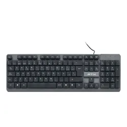 Teclado Ftx K87 USB / Espanhol - Preto / Cinza