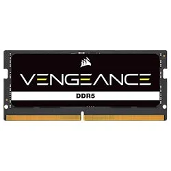 Memória Corsair Vengeance DDR5 64GB (2x32GB) 5600MHz Preto para Notebook CMSX64GX5M2A5600C48