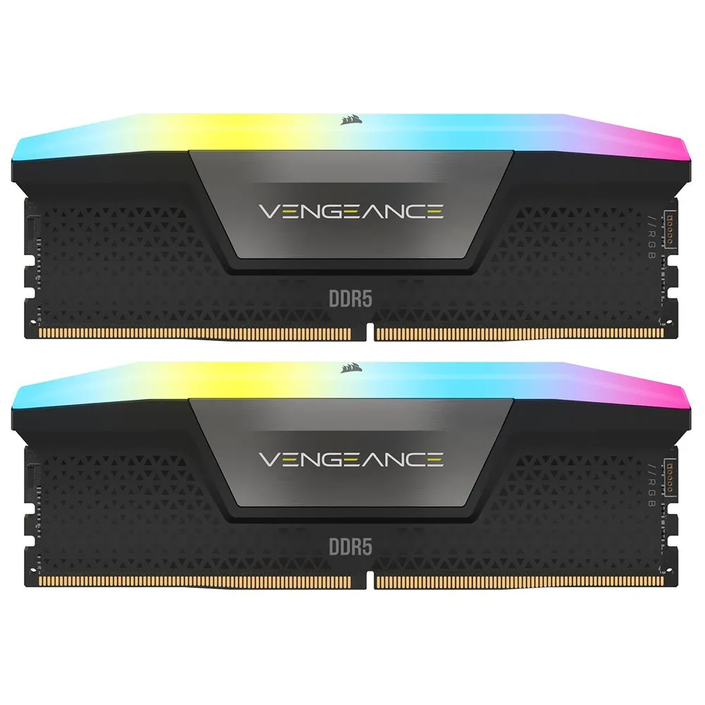 Memória Corsair Vengeance DDR5 16GB (2x8GB) 5200MHz Preto CMH16GX5M2B5200C40
