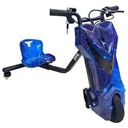 Triciclo Elétrico Hye TR02 / Bluetooth / Speaker / LED / 8.5" - Blue Galaxy