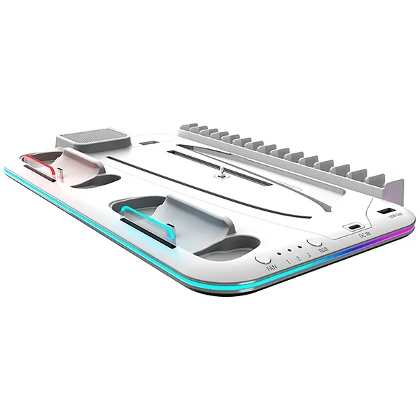 Suporte com Base de Recarga Krab KBD5PRO para Playstation 5 - Branco