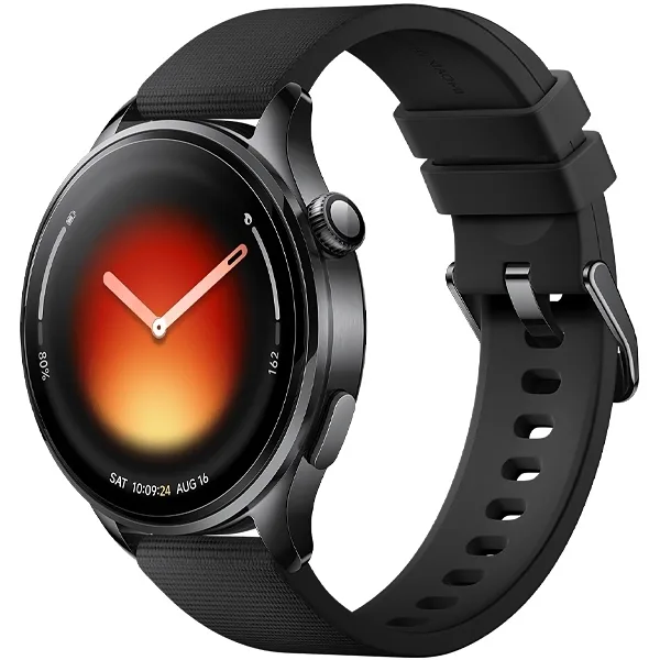 Relógio Xiaomi Watch 5 M2501W1 com GPS Bluetooth - Black Strap