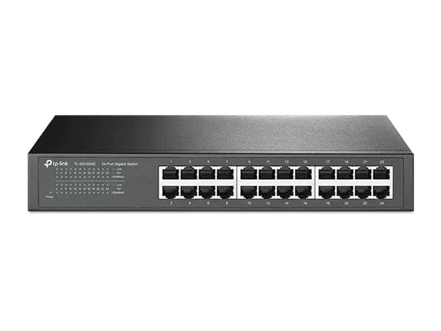 Tp-link Switch 24 Portas Gigabit P/rack Tl-sg1024d(br)