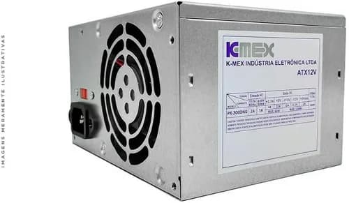 K-mex Fonte ATX 200W Reais C/cabo PX300DNG