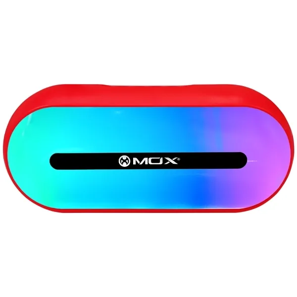 Speaker Mox Mo-ms15 25 Watts com Bluetooth Rádio Fm USB - Vermelho