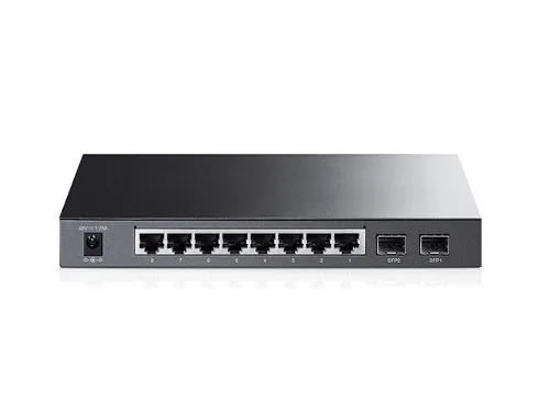 Tp-link Switch Smart 08 Portas Gigabit Poe+ 02 Slots Sfp Tl-sg2210p