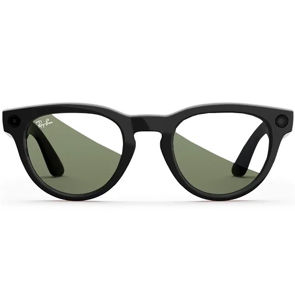 Óculos Inteligente Ray Ban Meta Headliner RW4013 Transitions Gen 2 com Câmera e Speaker Shiny Black Graphite Green