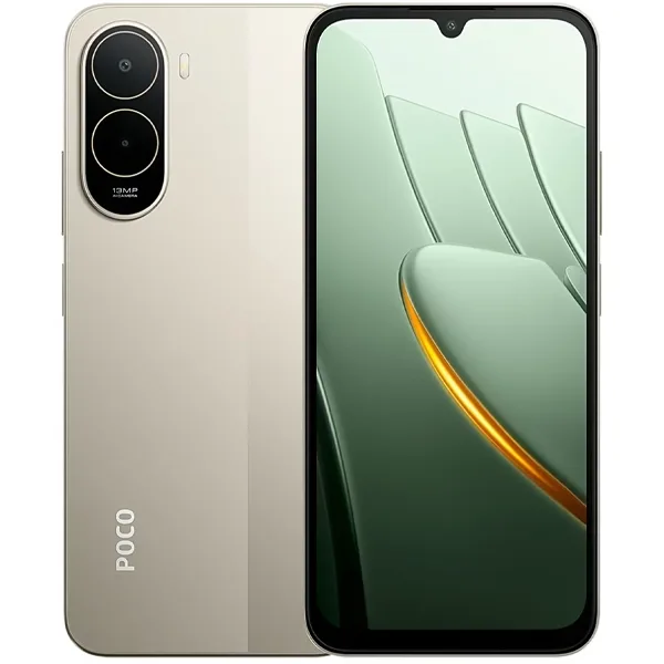 Celular Xiaomi Poco C81 Pro Dual Sim de 128GB 4GB RAM de 6.9" 13mp 8mp - Dourado (global)
