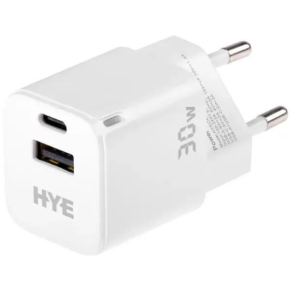 Adaptador de Tomada Hye HYEC44 USB Usb-c - Branco