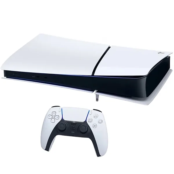 Console Sony Playstation 5 Slim Digital Edition 825GB Cfi-2115 8k - Branco Preto