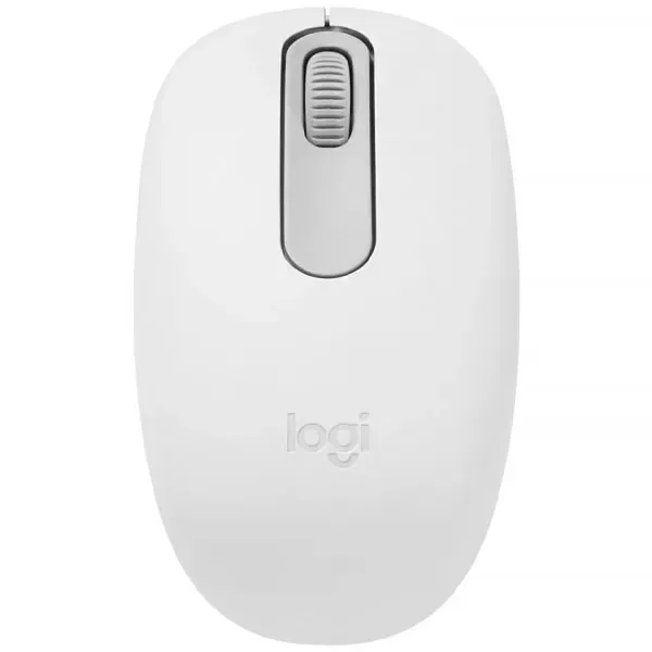Mouse sem Fio Logitech M196 Até 1.000 DPI com Bluetooth - Branco