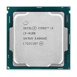 Processador Intel Core I3 8100 Socket Lga 1151 / 3.6GHZ / 6MB - Oem
