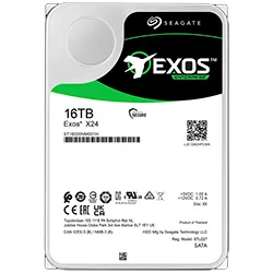 HD Seagate Exos X24 Enterprise 16TB 3.5" SATA 3 7200RPM ST16000NM001H