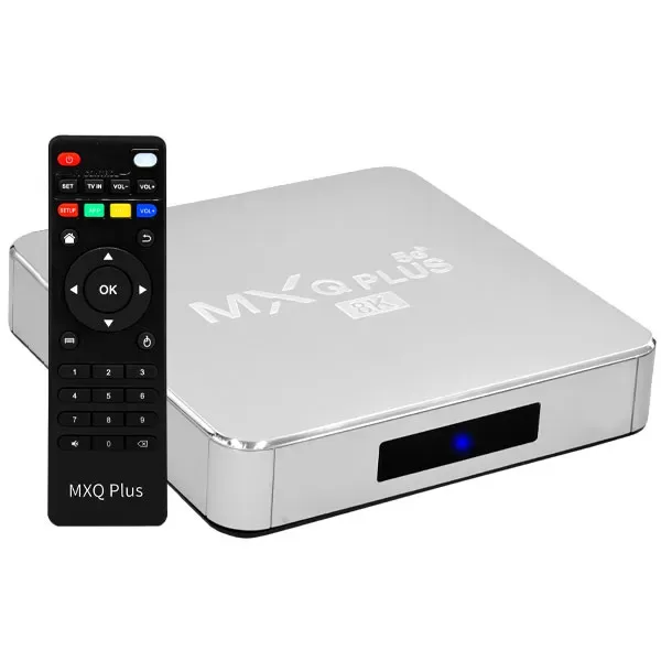 Tv Box Mxq Plus 5G 8k Ultra HD de 256GB 64GB de RAM - Prata