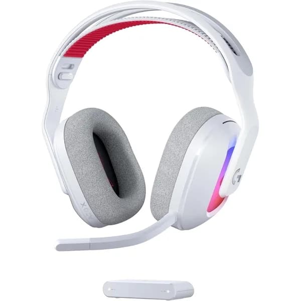 Headset Gamer Logitech Astro A20 X Lightspeed Sem Fio Branco para PC, Xbox, PS5, Switch