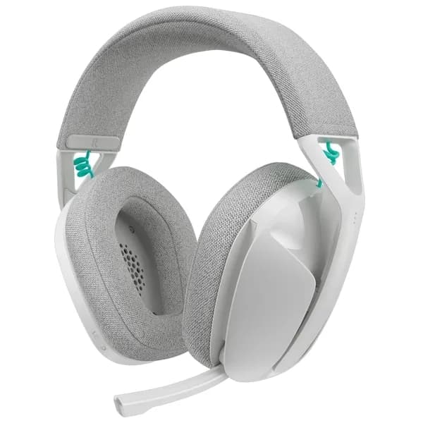 Headset Gamer Logitech G321 Sem Fio USB para PC, PS5, Nintendo Switch Branco Cinza