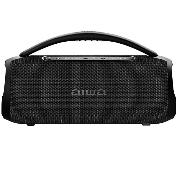Speaker Aiwa Aw-q680 30 Watts Rms Con Bluetooth Radio Fm Auxiliar USB - Gris