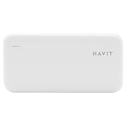 Carregador Portátil Havit PB89-WH 10000MAH 2 USB / Usb-c - Branco
