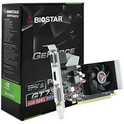 Placa de Vídeo Biostar 4GB GeForce GT730 GDDR3 - VN7313TH41
