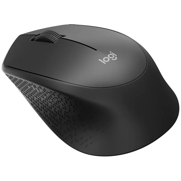 Mouse sem Fio Logitech M280 Comfort Plus Até 1.000 DPI - Preto