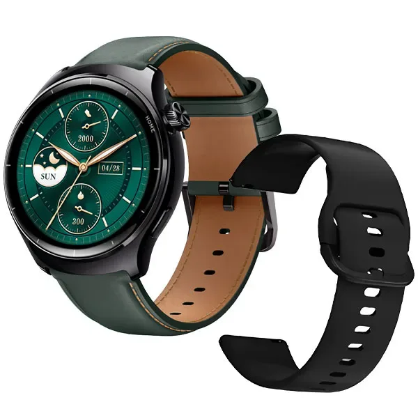 Relógio Mibro Lite 3 Pro Xpaw019 com GPS Bluetooth - Blackish Green + Pulseira