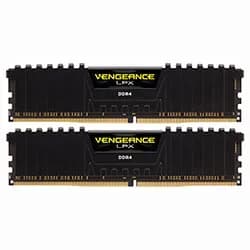 Memória Corsair Vengeance LPX DDR4 32GB (2x16GB) 3200MHz Preto CMK32GX4M2E3200C16