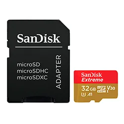 Cartão de Memória Micro Sd Sandisk Extreme 32GB 4k 667x