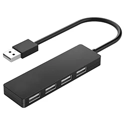 Hub USB 3.0 Mtek HB-402 4 Portas - Preto
