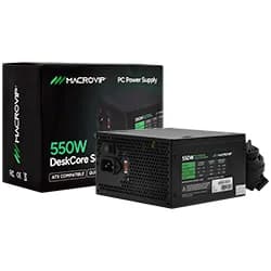 Fonte de Alimentação Macrovip MV-PS550DC Deskcore 550W ATX