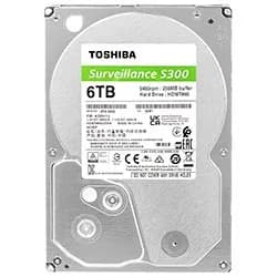 HD Toshiba S300 Surveillance 6TB 3.5" SATA 3 5400RPM
