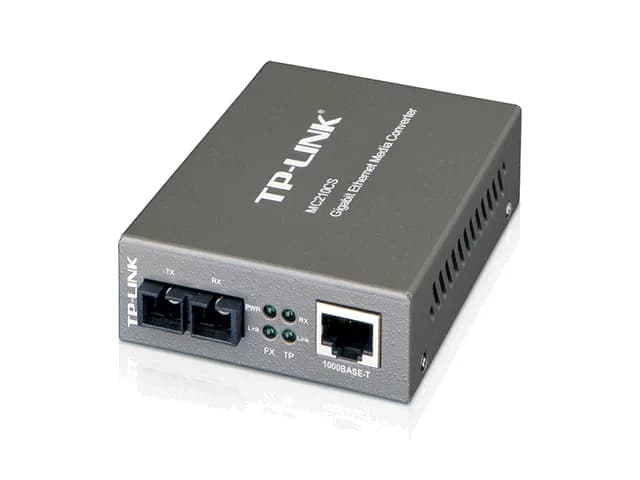 Tp-link Conversor de Midia 10/100/1000 Modo Unico Mc210cs