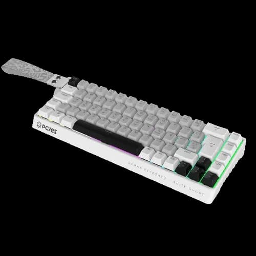 Pcyes Teclado Magnetico Gamma ABNT2 RGB White Ghost Pmgmwg