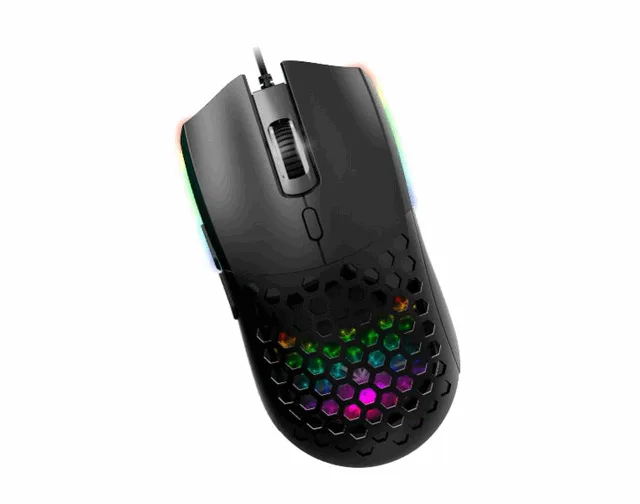 K-mex Mouse Gamer Multiverso 7200DPI USB RGB Preto M136