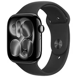 Apple Watch Series 11 46 MM M L Meux4lw A3333 GPS - Jet Black Aluminum Black Sport