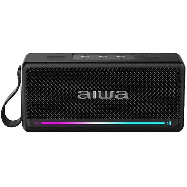 Speaker Aiwa Awq5 200 Watts P.m.p.o com Bluetooth USB Auxiliar - Preto