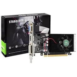 Placa de Vídeo Star Nvidia GeForce GT610 2GB DDR3 Low Profile