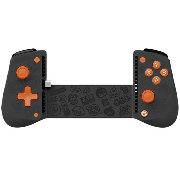 Controle para Smartphone Gamesir X5 Lite Zenless - Preto Laranja