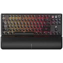 Teclado Gamer Corsair K70 TKL USB RGB MGX Blue Inglês Preto CH-911911G-NA