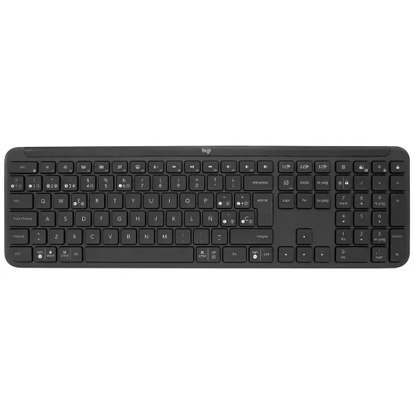 Teclado sem Fio Logitech Signature Slim K950 Espanhol - Cinza