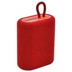Caixa de Som Quanta QTSPB64N Mini Bluetooth / Fm / Msd - Vermelho