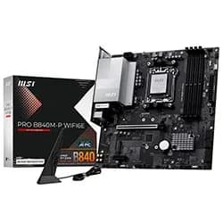 Placa Mãe MSI Pro B840M-P WI-FI 6e Socket Am5 / DDR5