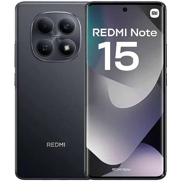 Celular Xiaomi Redmi Note 15 Dual Sim 128GB 6GB RAM de 6.77" 108mp 20mp - Preto (global)