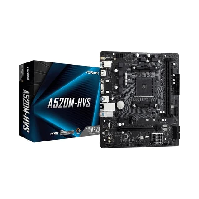 Asrock Placa Mae A520M-HVS M.2 DDR4 Matx Am4